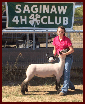 DeLaney McLean, Saginaw 4-H